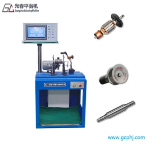Manufacture Turbocharger Testing Balance Machine Equipment for Small  Motor Rotor