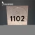 Import Manufacturer outlet customized hotel Acrylic lit door number plate from China