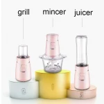 Manufacturer Price Unique Design 3 in 1 Durable Mini Home blender Easy Control food processor multi-function