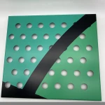 Manufacturers Selling Decorative Metal Solid Panel Aluminum Perforated Sheet