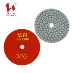 marble floor using diamond polishing pads