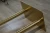 Import marble pedestal table base double  table leg  hardware metal Yellow gold coffee shop Stainless steel table iron base from China