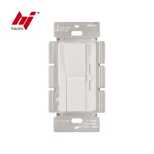 MCU Three Way 120V Wired Electric Decorator Dimmer with Switch