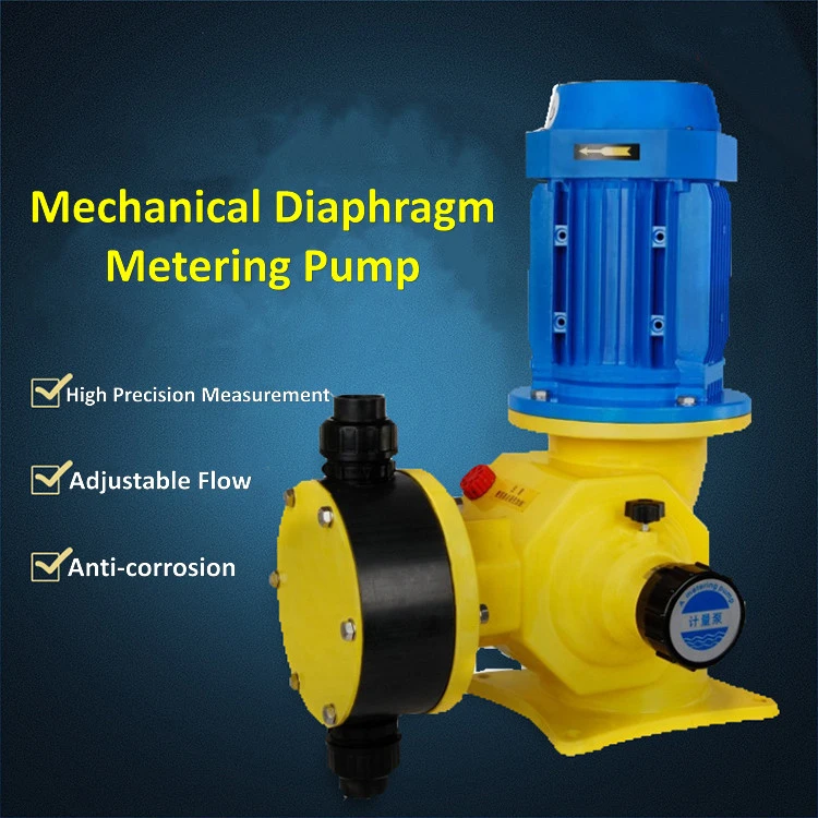 MD 1000 L/hr 4Bar 1100W Double Zirconia Non-return Valve Ball Metering Acid Dosing Pump For Highly Corrosive Chemicals Fluid