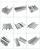 Import Metal building materials galvanized stainless steel  profiles C channel from China