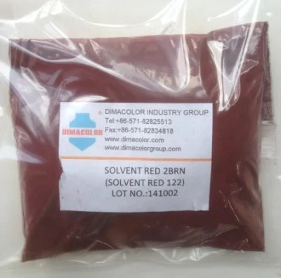 Metal Complex Solvent Dyesred 2brn (Solvent Red 122) Wood Stain Coating Ink Leather Aluminum Metal Foil