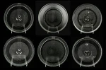 Microwave Oven Part: 245mm 530g Glass Tray Flat Replacement Glass Turntable Plates