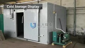 milk storage cold room First Grade stainless steel pu panel cold room chiller cold room