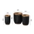 Import Minimalism style indoor outdoor balcony decor matte flower pots mold black gold ceramic cactus pots plant pots from China