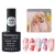 Import Misscheering Transparent clear ink blooming Effect flower gel polish Long Lasting nail polish soak off UV nail glue from China