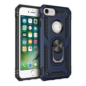 Mobile Phone Accessories For iphone 6 7 8 Case Luxury TPU PC, For iphone 8 Plus 360 Degree Rotation Case Ring Holder