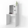 Modern Dressing Table Dresser with Mirror Vanity Table,White