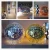 Import Modern Glass Chandelier 3D Colorful Nordic Starry Sky Ceiling Light Hanging Glass Shade Pendant Lamp Lights from China