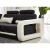 Import Modern sofa set 7 seater Real Leather Sofa Couch, Low Frame Design, Black sofa from China
