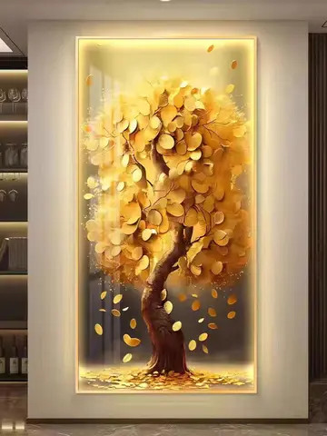 Painting with led lights on sale
