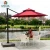 Import Mojia 10 Feet Rectangular Offset  Cantilever Umbrella Base With Wheels Sun Protection For  Outdoor Settings from China