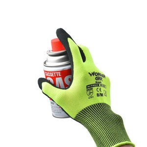Morewin Custom Anti-oil Water Proof Work Nylon Garden Safety Gloves