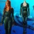 Import Movie Aquaman Costume Mera Cosplay Amphitrite Fancy Halloween Costumes 4D Print Spandex Queen Disguise For Woman With Cuff Adult from China