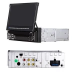MP5 Auto Media Player Retractable 1 Din Car Radio Touch Screen Bluetooth Audio MP5 12V FM Car Radio Para Auto Multimedia