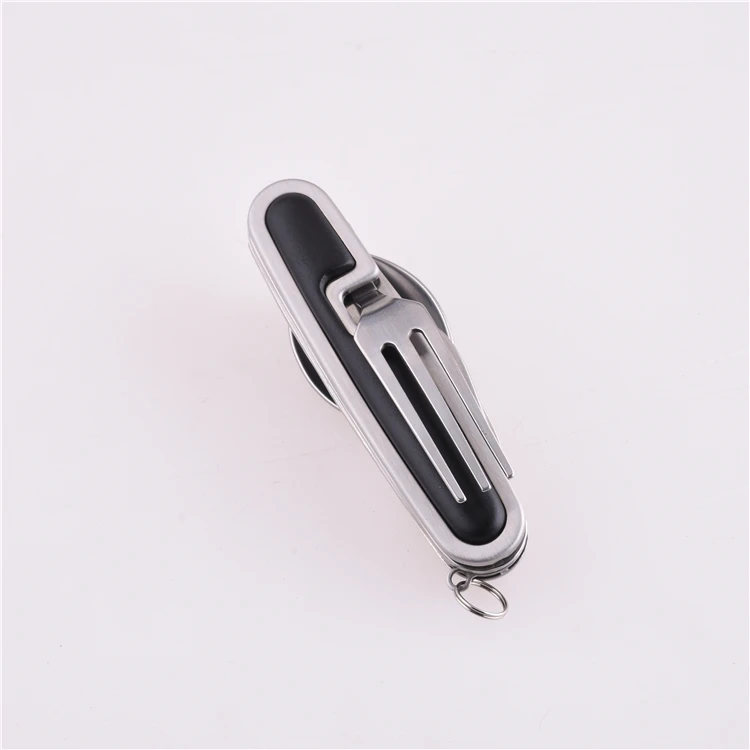 Multi-Functional Stainless Steel Tableware Travel Cutlery Pocket Camping Hiking Spoon Fork Bottle Opener Portable Tool Safety