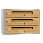 Multi Occupancy Post Box 3/1 W11, Wall Mounted Mailbox 3/1 W11
