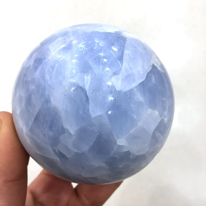 Natural Aquamarine Crystal Sphere Balls Beautiful Kyanite Crystal Ball