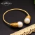 Import Natural Freshwater Pearl Adjustable Bangle For Women Wedding Handmade Jewelry from China