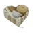 Import Natural SPA Kit OEM SPA Natural Bath Gift Set with Heart-Shape Wood Box Including Shower Scrubber Sponge Pumice Stone Hairbrush from China