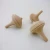 Import Natural wood funnel shaped child toy spinning top from China