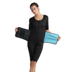 New Arrival Full Shapewear Women Sauna Suit Neoprene Weight Loss Gym Shapers with Waist Trainer