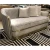 New Arrive Home Furniture Modern Design Italian Style I Shape Velvet Stainless Steel Legs Sofa Set