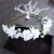 Import New artificial bride hair accessories garland hair piece crown of flowers from China