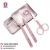 Import New Barbie Pink Slanted & Pointed Eyebrow Tweezers and Scissor With Beautiful 3pcs Pouch from Pakistan