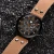 Import New Business Quartz watch Men sport Military Watches Men Corium Leather Strap army wristwatch clock hours Complete Calendar from China