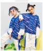 New Children jazz dancewear kids teenagers hip hop street dance costumes ballroom suits wear clothes