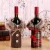 Import New Christmas decorations  supplies  red wine coat European American Christmas gift clothes Christmas table decoration from China
