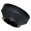 New Collapsible Rubber Camera Lens Hood - 52mm
