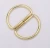 Import New coming gold stainless steel trendy style original d ring buckle from China