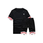 New Design Best Style Mens Durable T Shirt Short Set High Quality Two Piece T Shirt Short Set