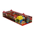 New Design Car Theme  Kids Indoor Playground Amusement Park Equipment Naughty Castle