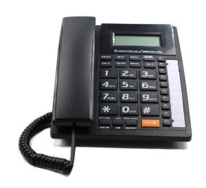New Design desktop home office Corded Landline Telephone Caller ID Phone
