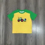 New Design Girlymax Kids Boys Baby Short Sleeves Clothing Cartoon St.patrick's Day T-shirt Baby