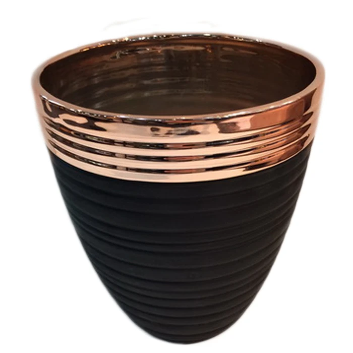 New Design Indoor Round Small Ceramic Flower Pot