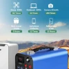 New Design OEM ODM intelligent large LCD screen fast charging solar 220v 300w ac power station