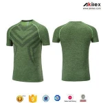 New design wholesale fitness apparel men garment stock running jersey