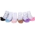 Import New design wholesale plain white baby socks anti slip thermal from China