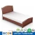 Import New design wood platform bed,bed frame wood from China