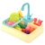 Import New Product Pretend Play Toys Electronic Plastic Running Water Kitchen Sink Electronic Toys from China