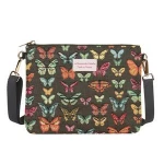 New satchel messenger bag with French Gobelin fabric