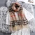 Import New Silk Scarf Scarf Ladies Long Wool Scarf Spring and Autumn Thin Plaid Shawl from China